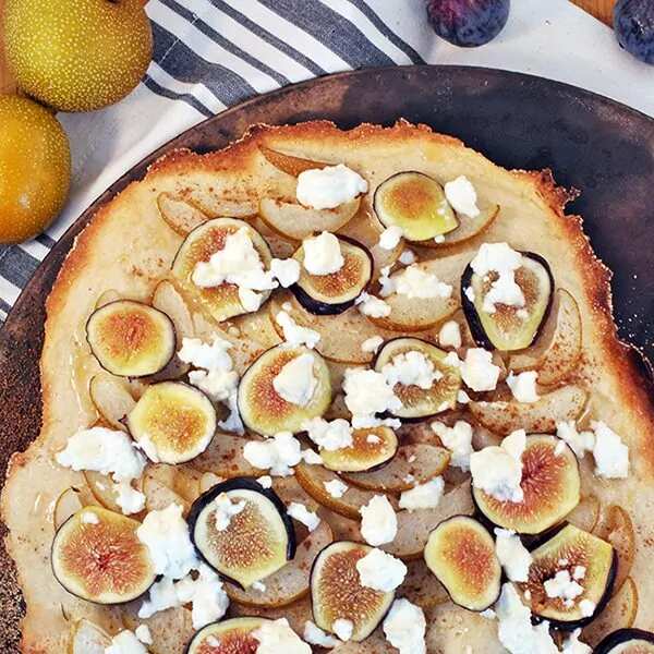 Fig Pear Pizza