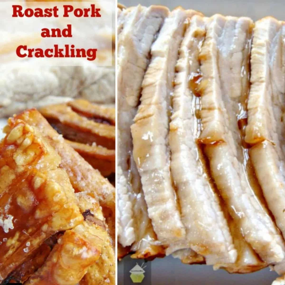 How to make Moist Roast Pork And Crackling Recipe