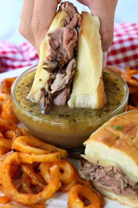 French Dip Sandwich Hack