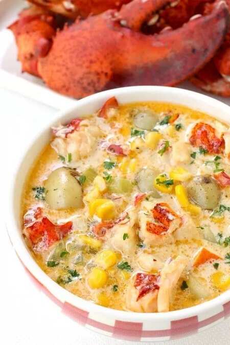 Lobster Corn Chowder