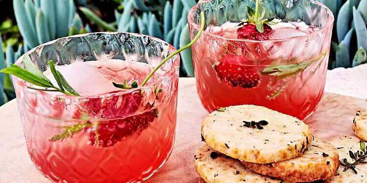 How to make Strawberry Tarragon Shrub Recipe