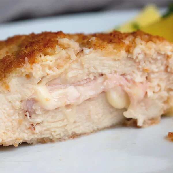 Skillet Chicken Cordon Bleu
