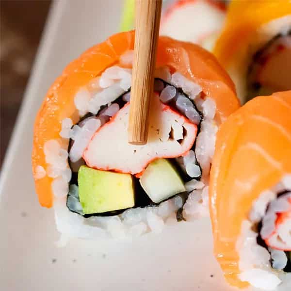 How to make Rainbow Roll Sushi Recipe