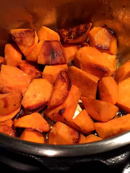 Instant Pot Roasted Sweet Potatoes