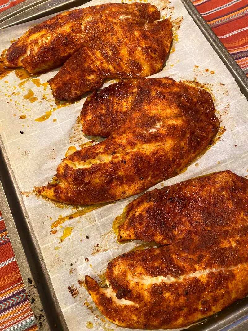 How to make Oven Baked Blackened Tilapia Recipe