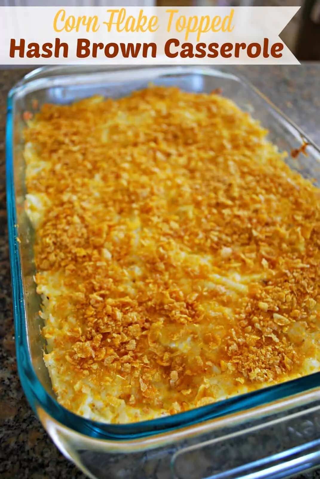 How to make Hash Brown Casserole With Corn Flakes Recipe
