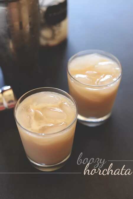Boozy Rum Horchata