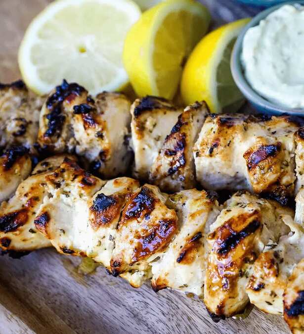 Greek Chicken Kabobs