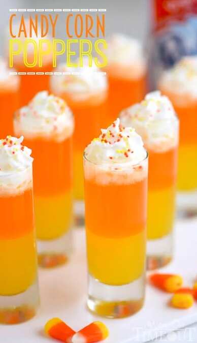 Candy Corn Poppers