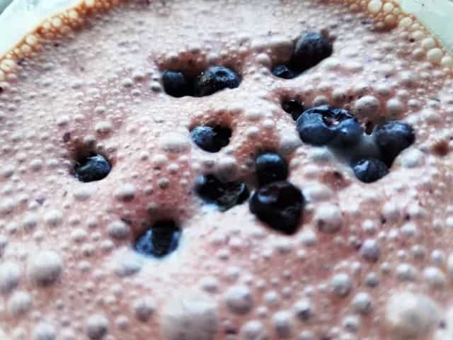 Blueberry Chocolate Smoothie