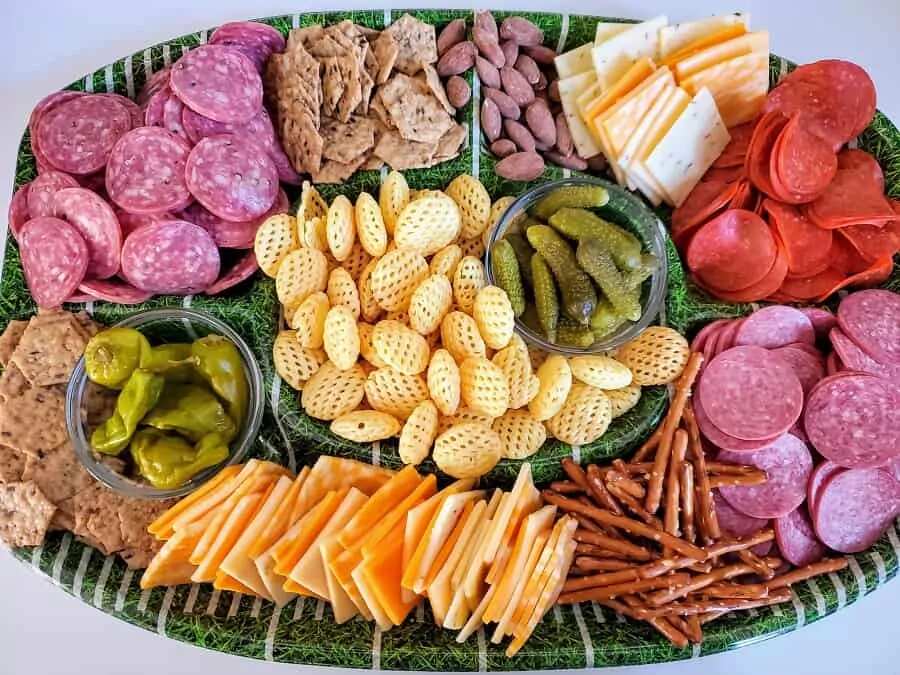 Margherita Meat And Cheese Board 