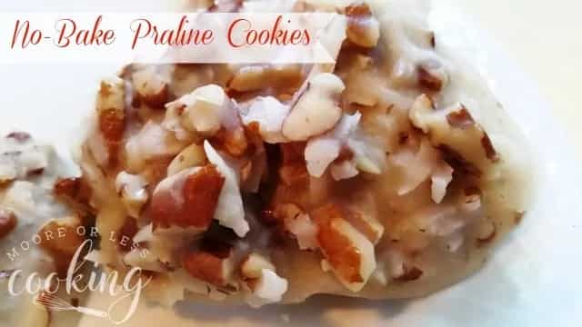 No-Bake Praline Cookies No-Bake Praline Cookies