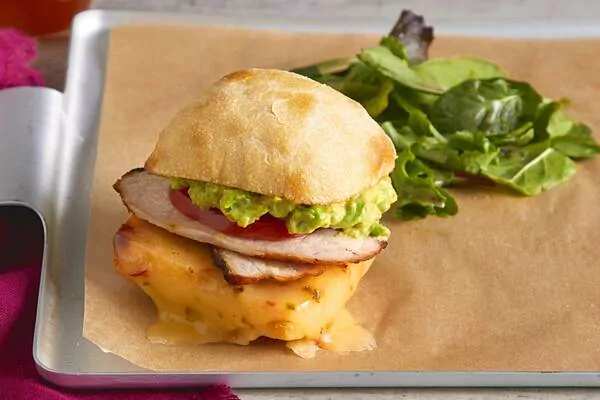 Chile-Lime Pork Tortas
