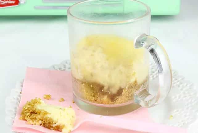How to make 3-minute Microwave Cheesecake In A Mug Recipe