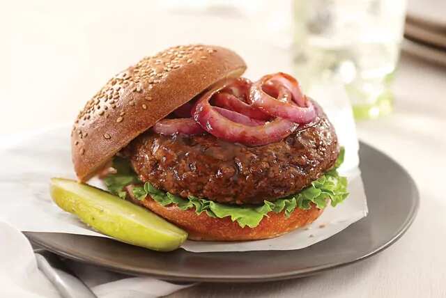 Grilled Peppercorn Burger