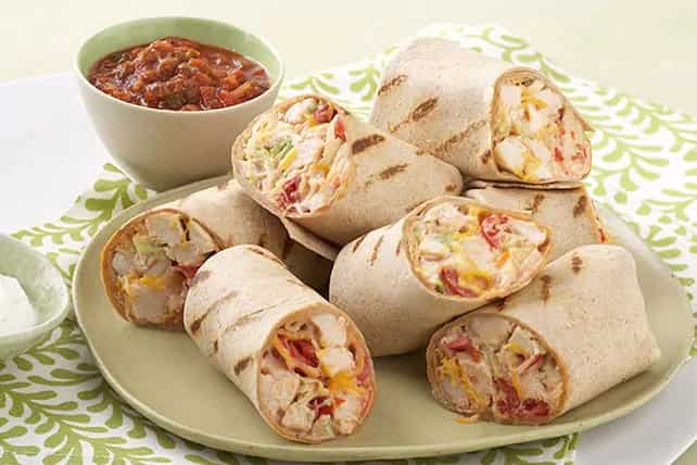 How to make Tex-mex Chicken Wraps Recipe