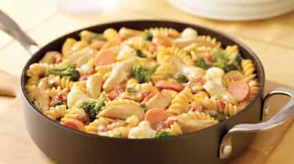 How to make Velveetaa Cheesy Chicken Rotini Recipe