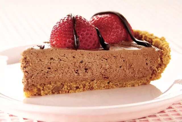 Heavenly Chocolate-Berry Pie