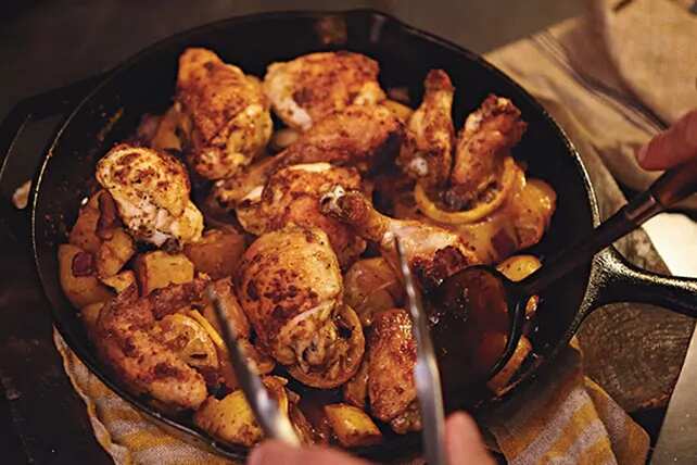 Lemon Roasted Tuscan Chicken