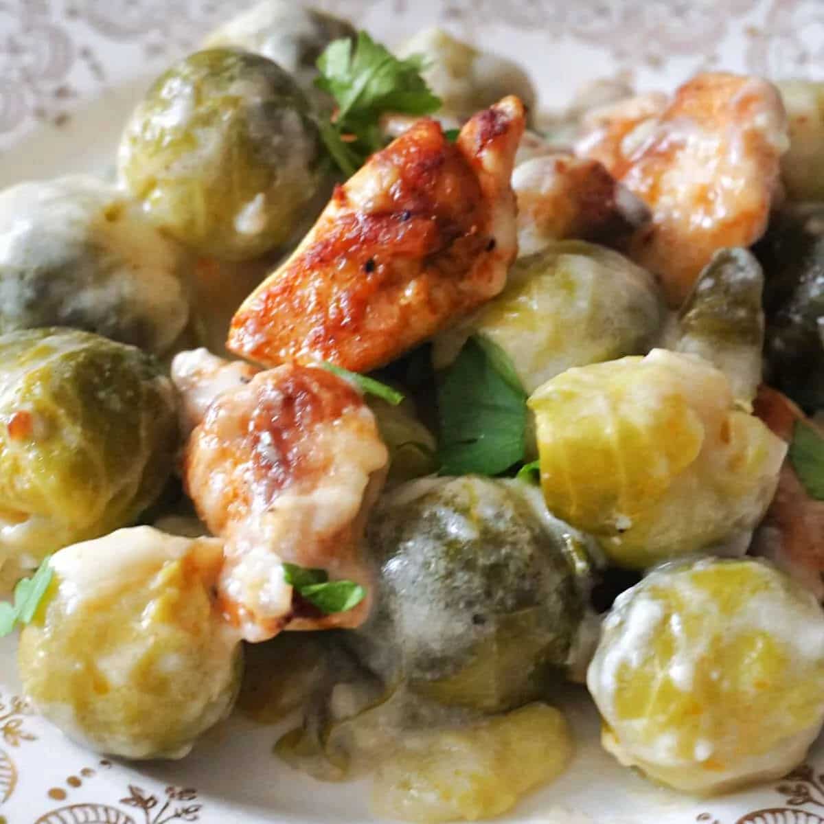 How to make Chicken And Brussel Sprout Casserole Recipe