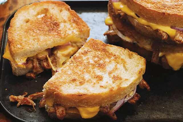 Pulled Pork & Red Onion Melt