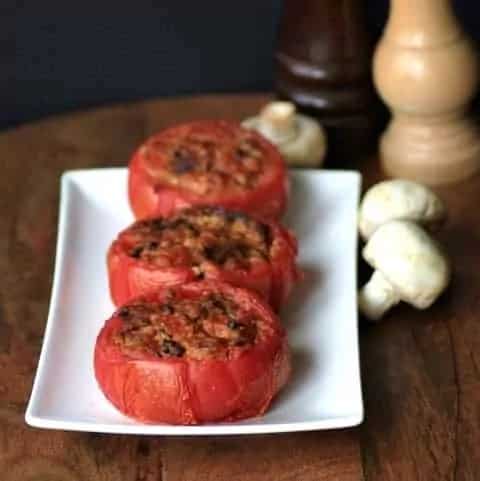 How to make Stuffed Smoked Tomatoes Recipe