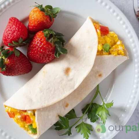 A 10-Minute Paleo Breakfast Wrap