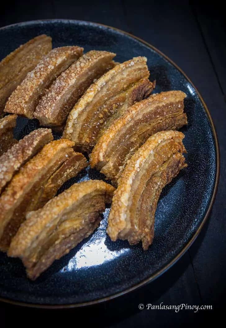How to make Crispy Pork Belly Chicharon Recipe