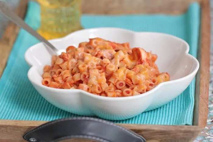 Cheesy Grown Up Spaghettios