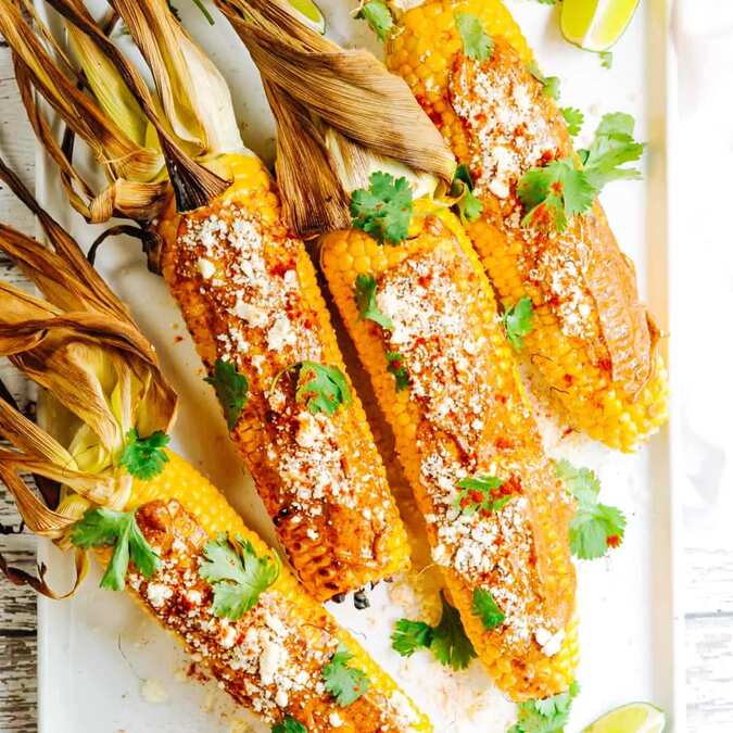 Mexican Corn on The Cob