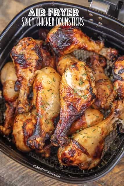 How to make Air Fryer Spicy Chicken Drumsticks Recipe