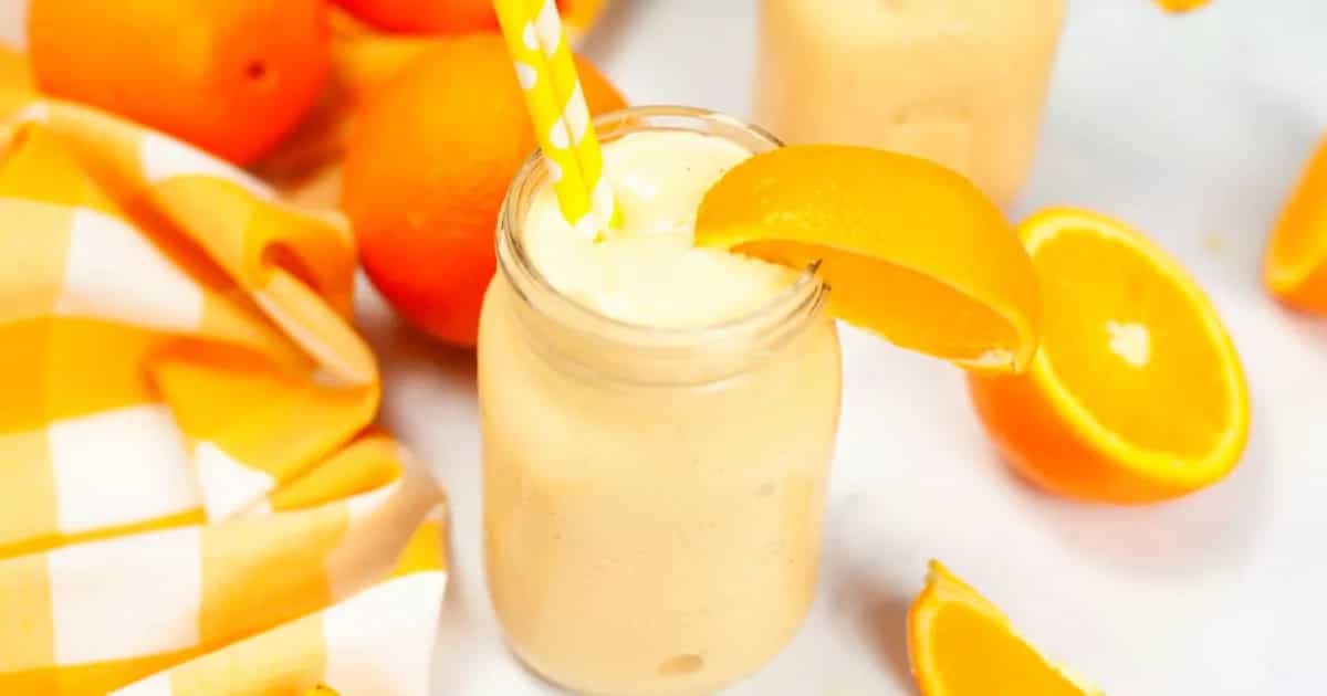 How to make Orange Creamsicle Milkshake Recipe