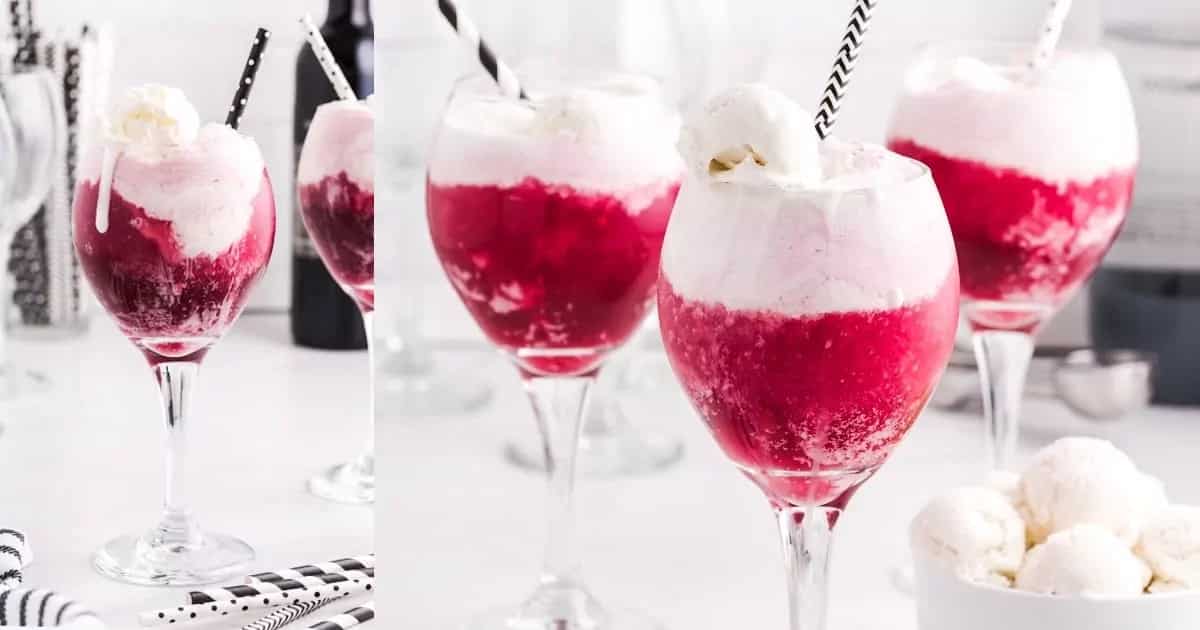 How to make Red Wine Floats Recipe