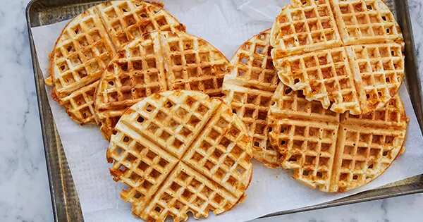 Savory Cheese Waffles Savory Cheese Waffles