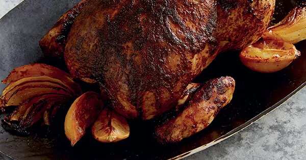 How to make Chile-maple Roast Chicken Recipe