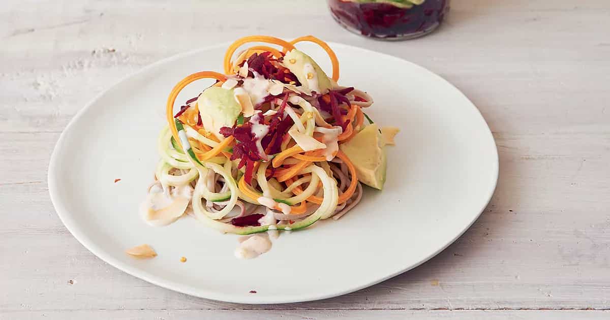 Colorful Peanut Noodle Jar