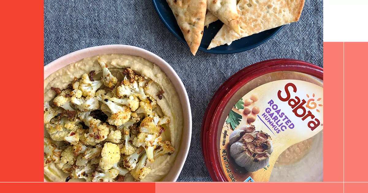 Garlicky Cauliflower Hummus