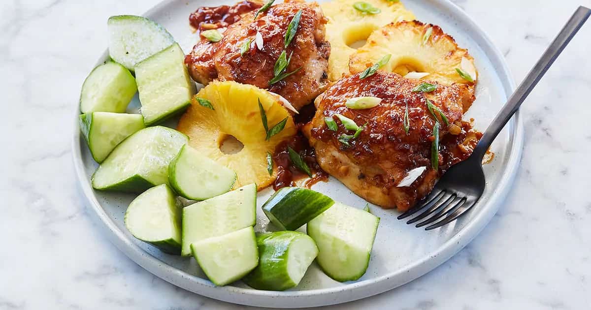 How to make Pineapple Korean Chicken Thighs Recipe