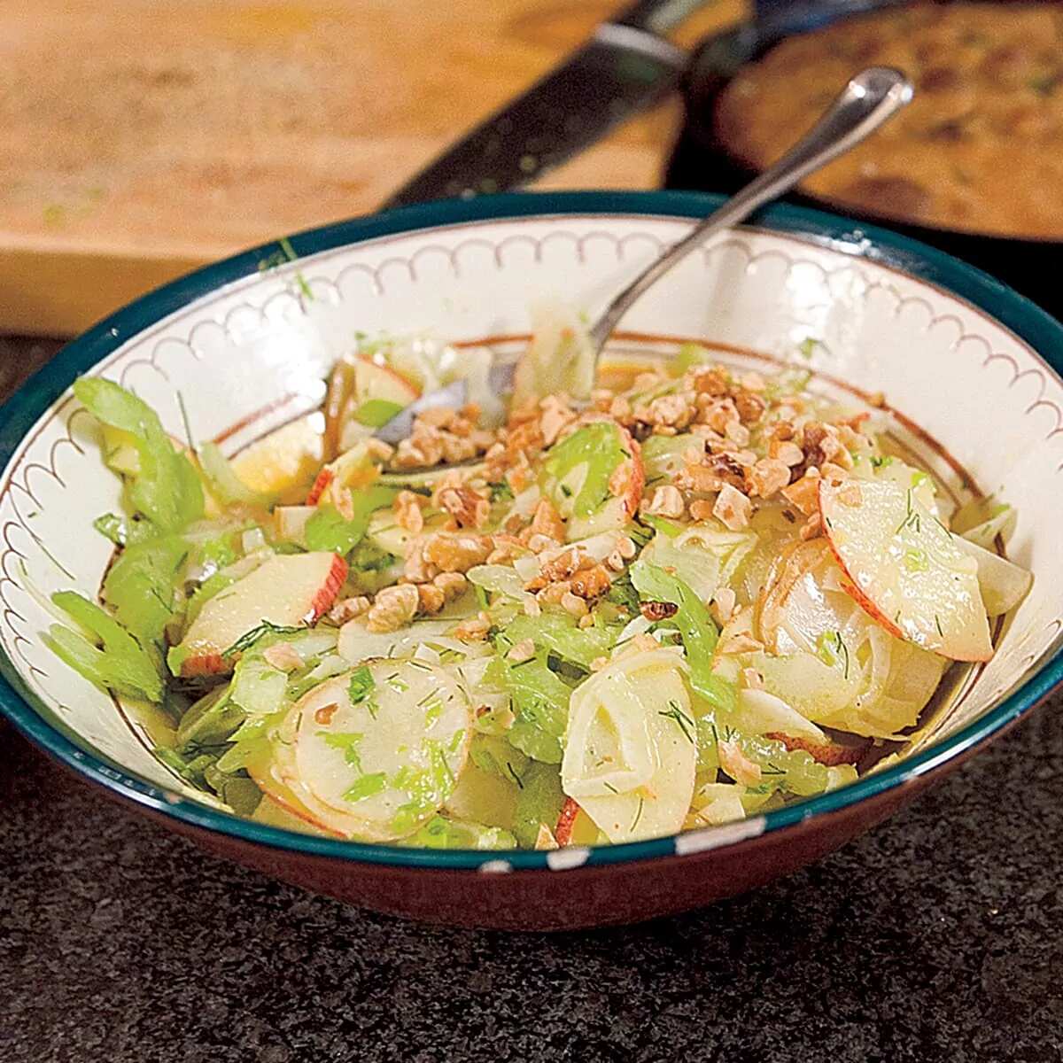 How to make Fennel Salad With Toasted Walnuts Recipe