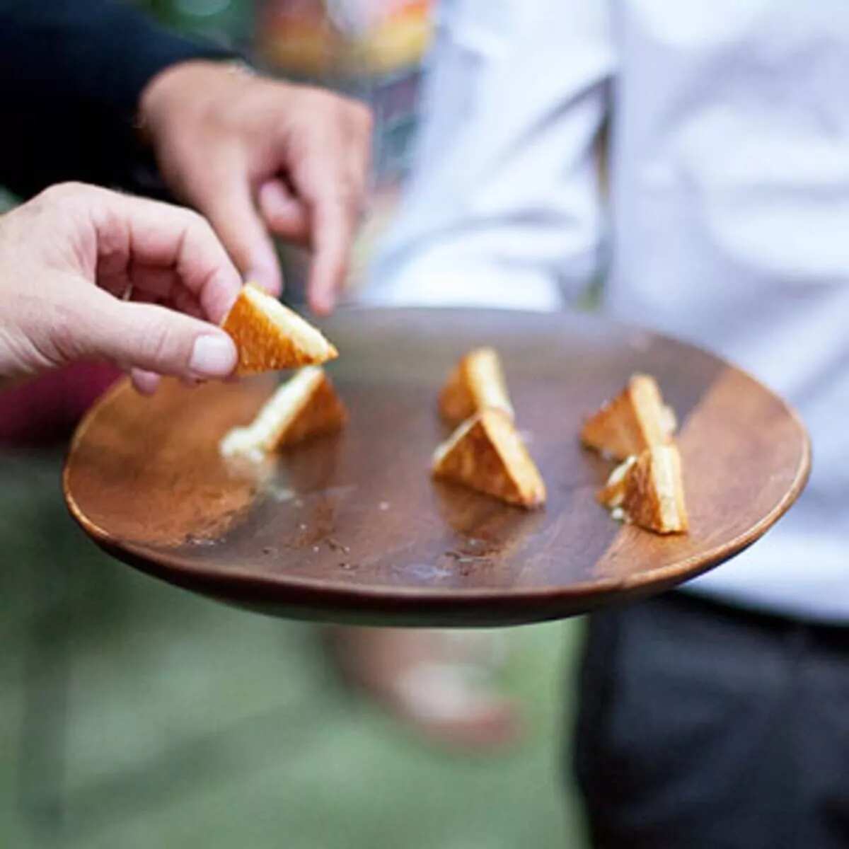 How to make Mini Grilled Cheese With Truffle Honey Recipe