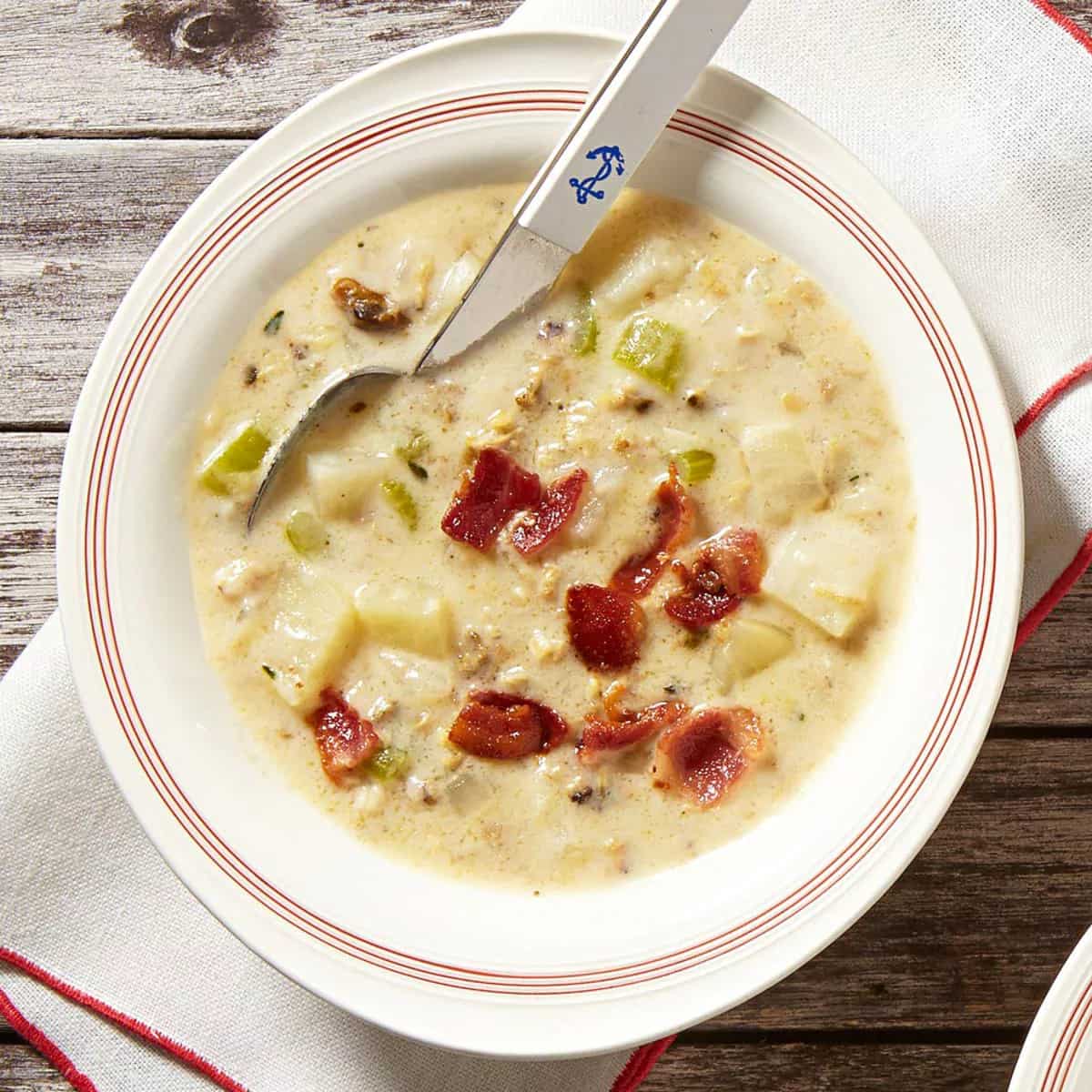 How to make Nocream New England Clam Chowder Recipe