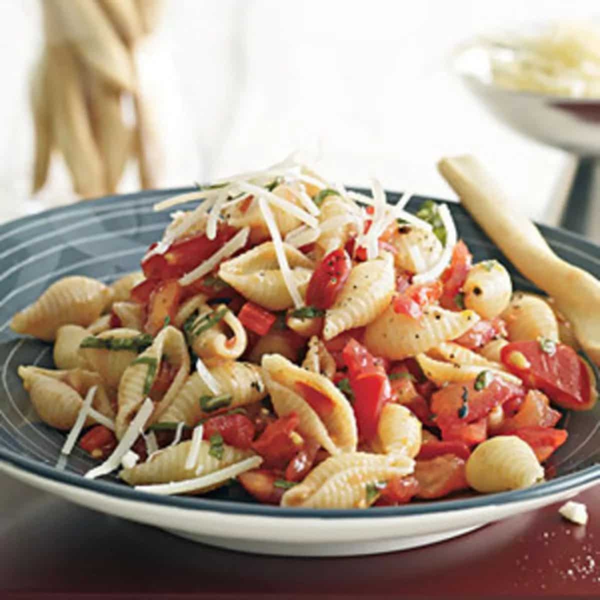 How to make Pasta With No-cook Tomato Sauce Recipe