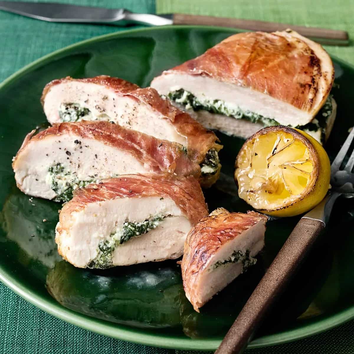 How to make Prosciuttowrapped Chicken Breast Stuffed With Ricotta & Spinach Recipe