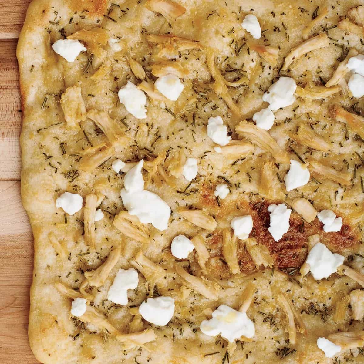How to make Rosemary Chicken Pizza Recipe