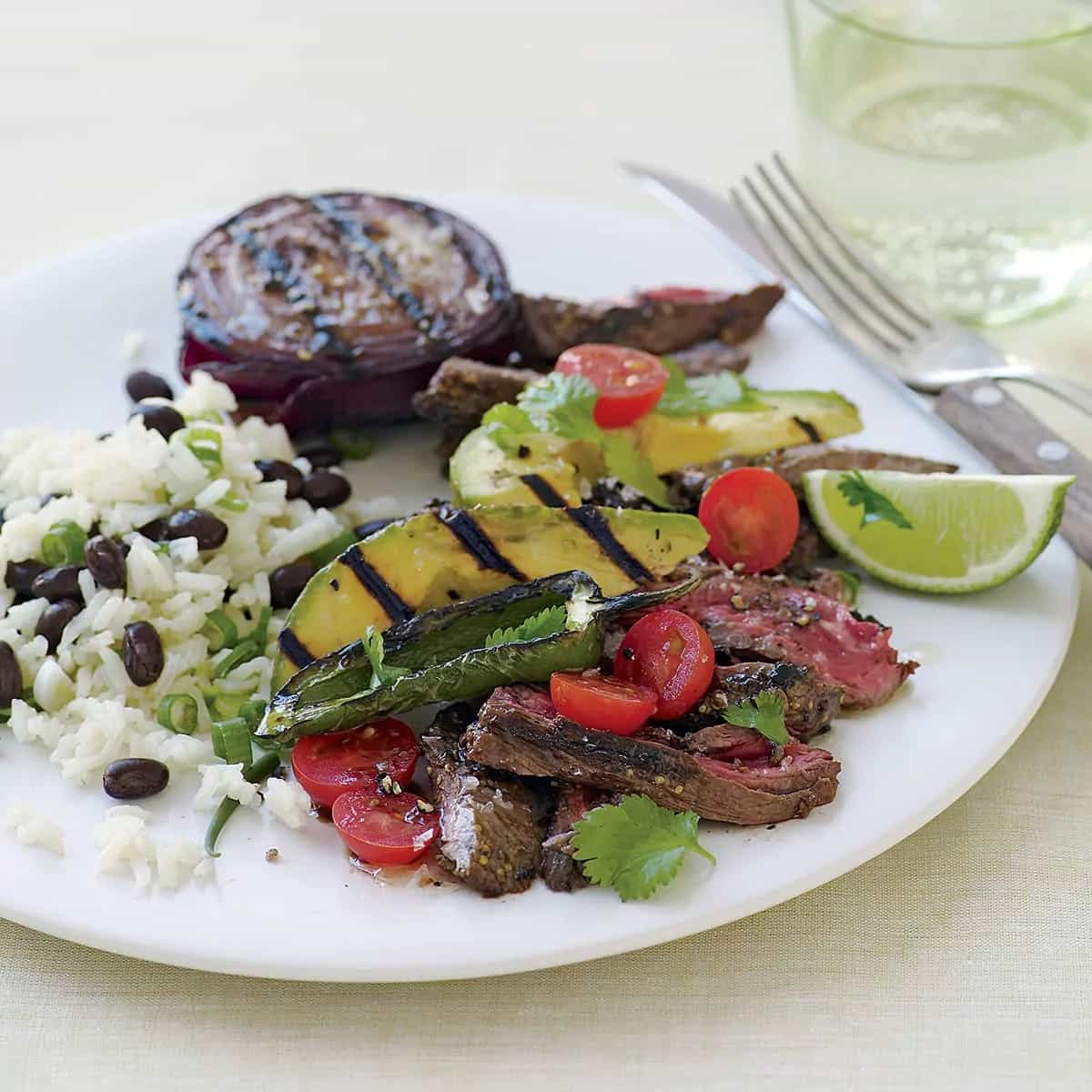 How to make Skirt Steaks With Deconstructed Guacamole Recipe