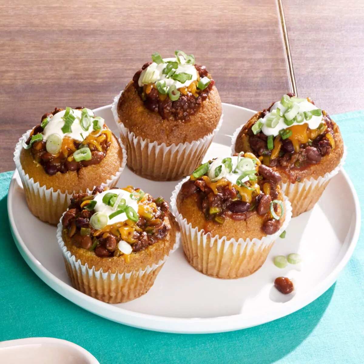 How to make Sloppy Joe Chili Corn Muffins Recipe
