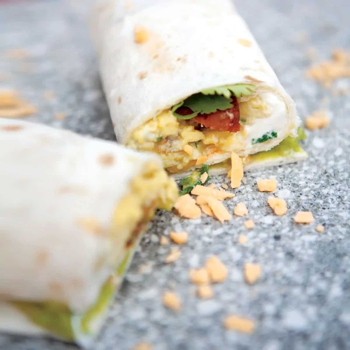 How to make Spanish Breakfast Wraps Recipe