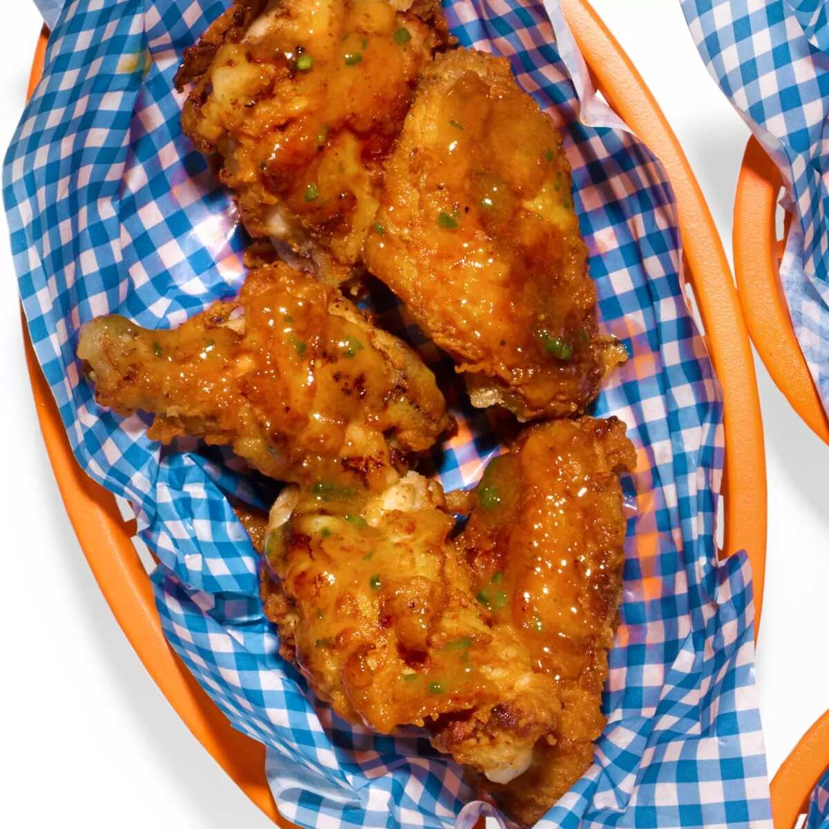 How to make Spicy Honey-peach Wings Recipe