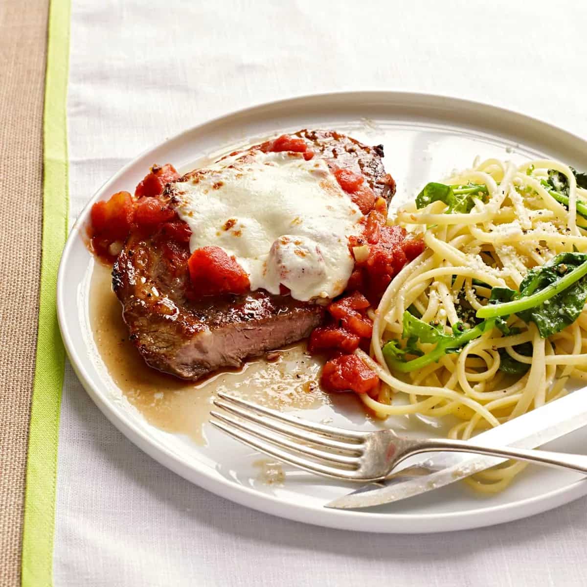 How to make Steak Pizzaiola & Pasta Recipe