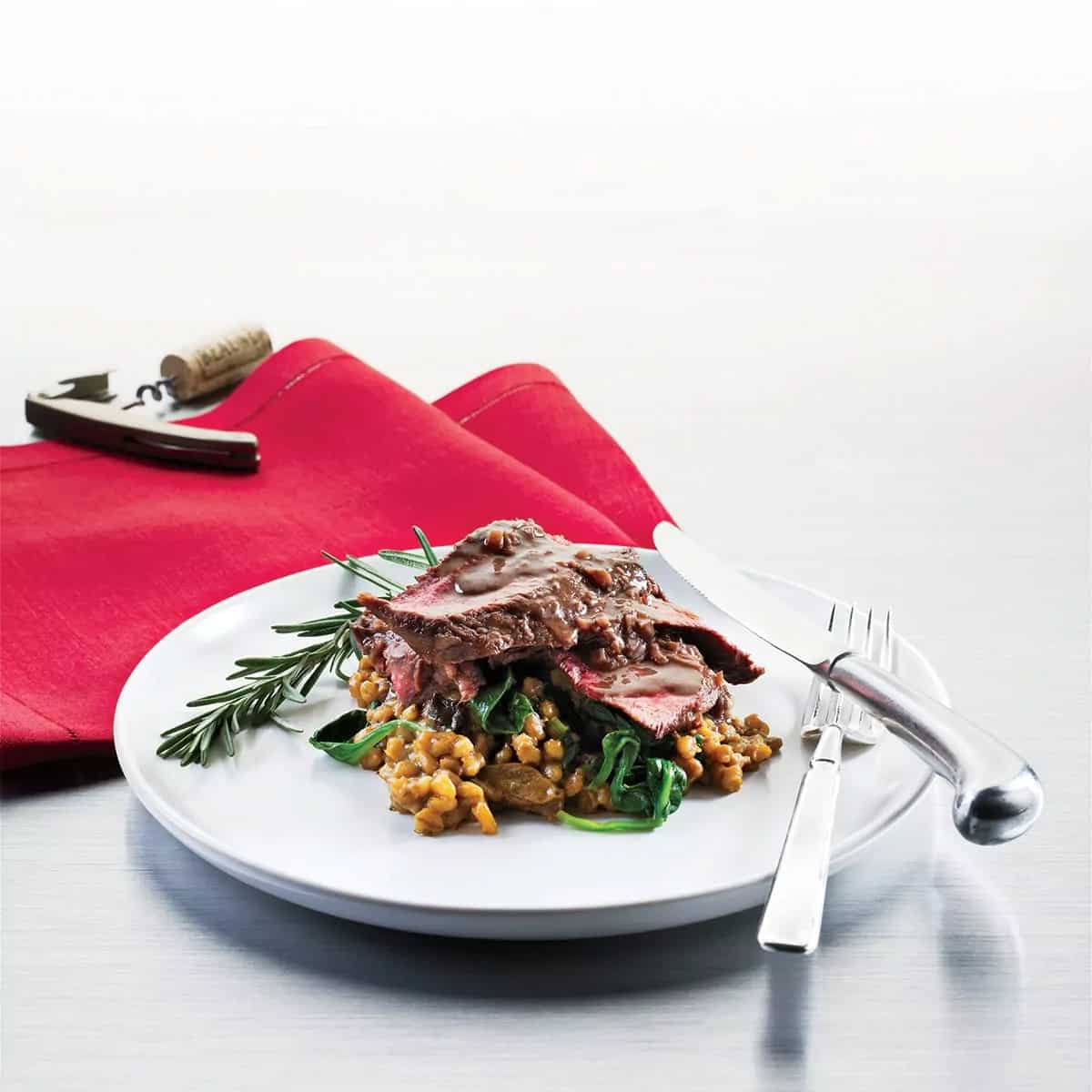 How to make Steak With Red Wine Sauce Recipe